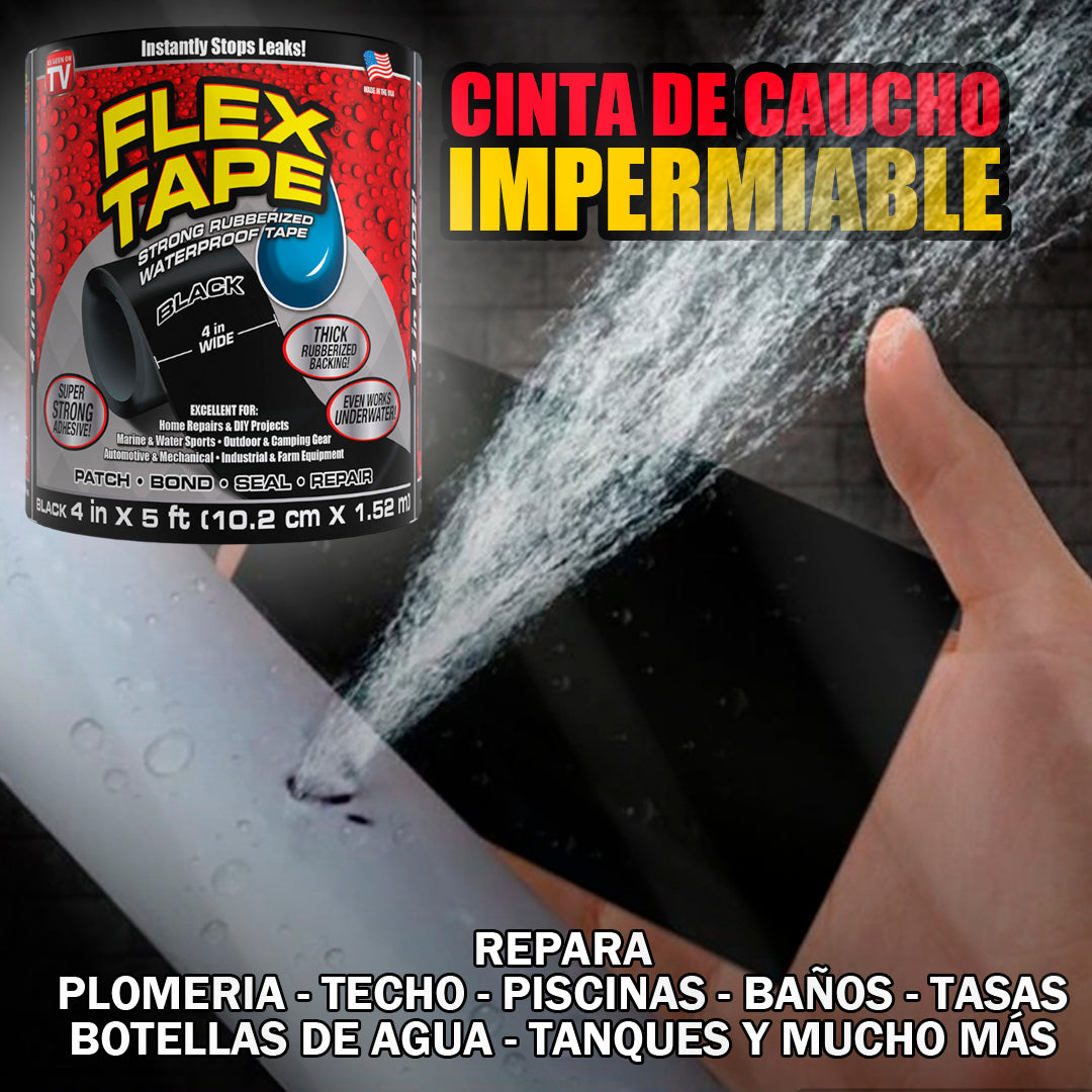 CINTA FLEX TAPE IMPERMEABLE