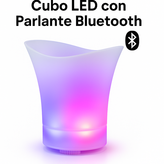 CUBO LED PARLANTE